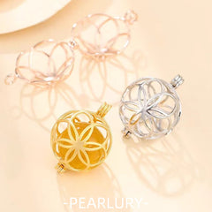 S925 silver pearl cage, mesh bag, sachet and other pendant DIY accessories to choose from