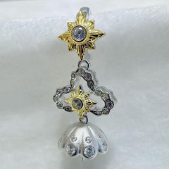 S925 sterling silver pendant universal buckle empty holder