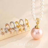 S925 sterling silver pearl necklace universal buckle DIY accessories(without pearl)