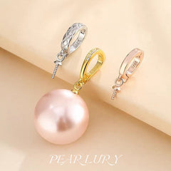 S925 sterling silver pearl necklace universal buckle DIY accessories(without pearl)