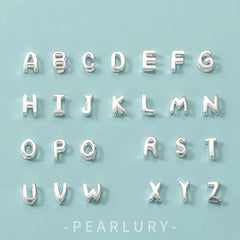 Letters S925 Sterling Silver Accessory For DIY