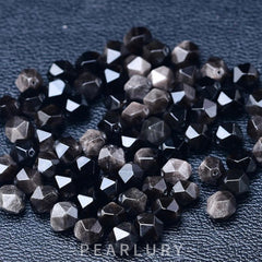 Obsidian Natural Crystal Beads Accessories For DIY