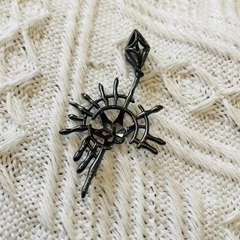 [A6]Spider Web Design S925 Sterling Silver Cage Accessory  (Without Pearl) Applicable Pearl Size:11-12mm