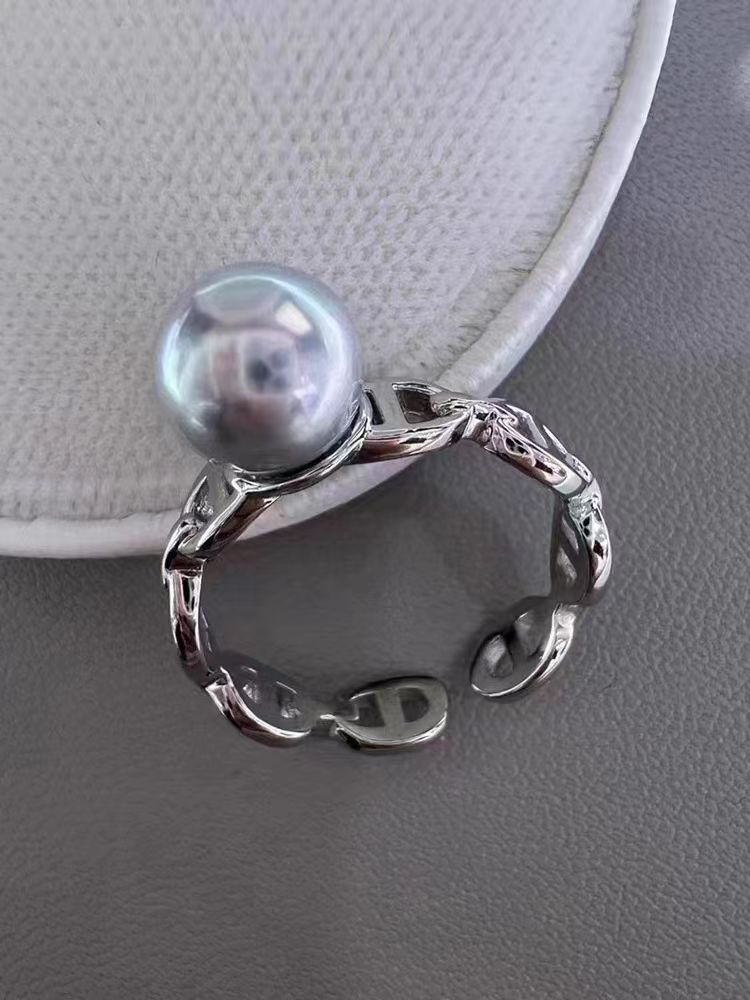 [R5] Pig Nose Design S925 Ring Accesory (Without Pearl)